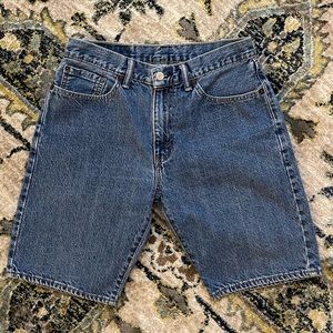 💙 Men’s Vintage Style Levi's 505 Dark-wash Denim Shorts — Size W31